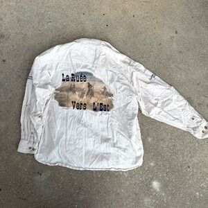 Artisanal made button up men’s